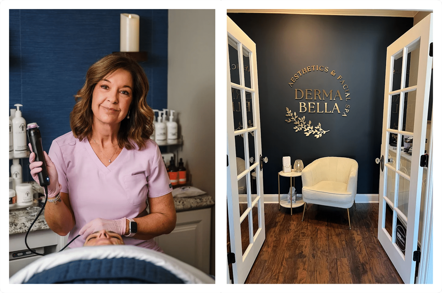 Derma Bella Home Page Pic
